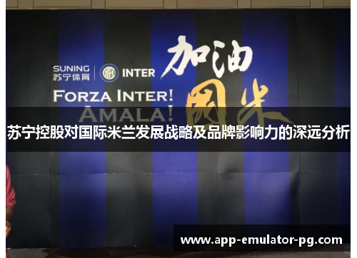 苏宁控股对国际米兰发展战略及品牌影响力的深远分析